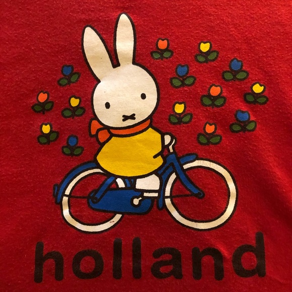 Red rabbit baby tee - Picture 2 of 2
